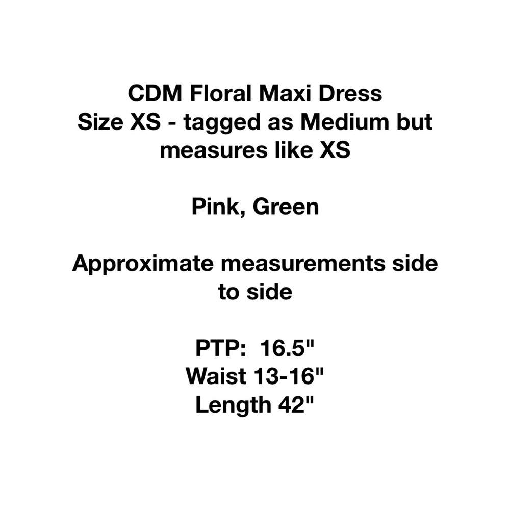 Vibrant Floral Tiered Halter Maxi Dress by CDM XS - Picture 8 of 15